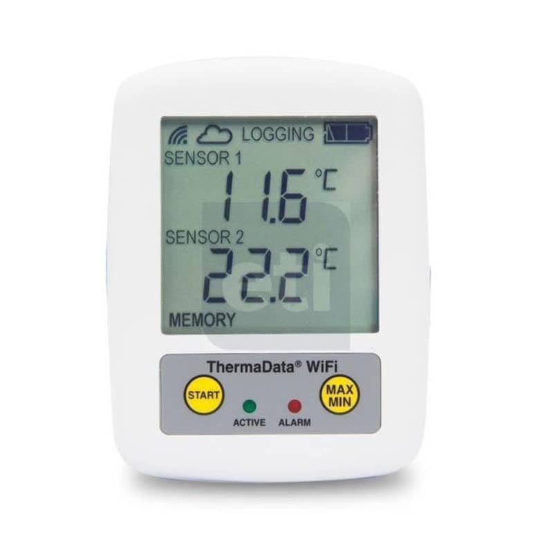 Thermomètre à RTD de précision, portatif et enregistreur de données