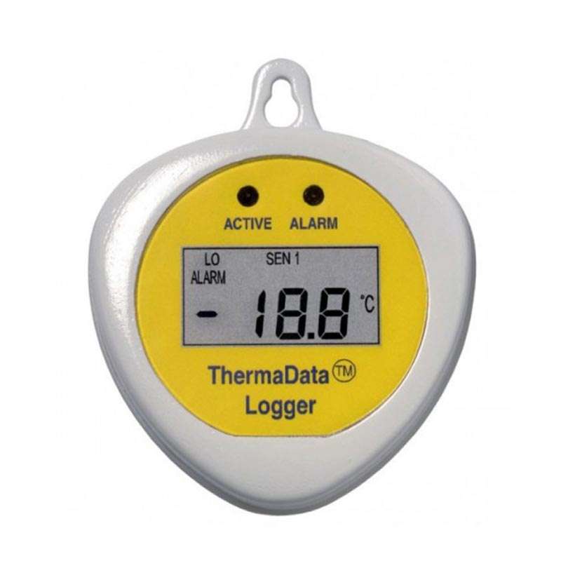 ThermaData®HTDF Logger , enregistreur humidité et température, 0 à 100%HR,  -20°C à 85°C, avec écran