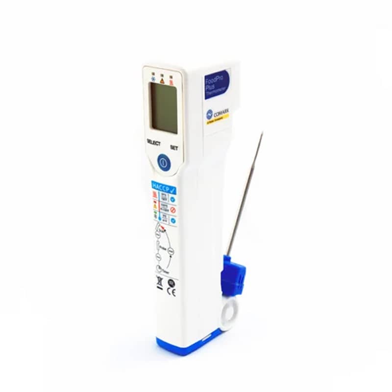 Thermomètre de réfrigérateur numérique sans fil Alarme sonore Thermomètre  intérieur extérieur avec capteur Thermomètre de congélateur Enregistrement  de température min/max